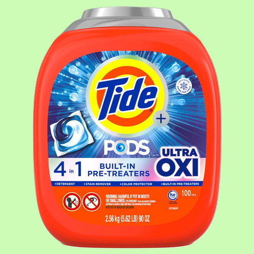 Tide pods with ultra - with,