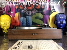 PIONEER PL-12D II STEREO TURNTABLE RECORD PLAYER 2-SPEED BELT DRIVE L@@K FREE PP