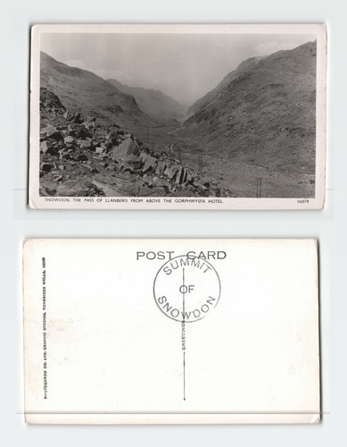 Vintage postcard snowdon the - vintage,