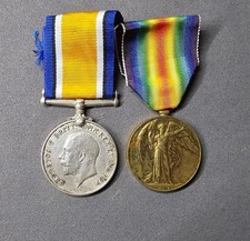 WW1 Medals Pair to 34189
