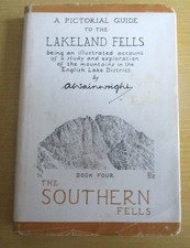 THE SOUTHERN FELLS. A. WAINWRIGHT, FIRST EDITION 1960. FINE / VG  DUST JACKET