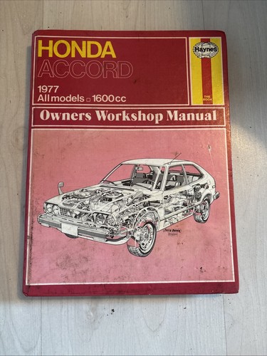 Honda accord 1977 - 1977, owners