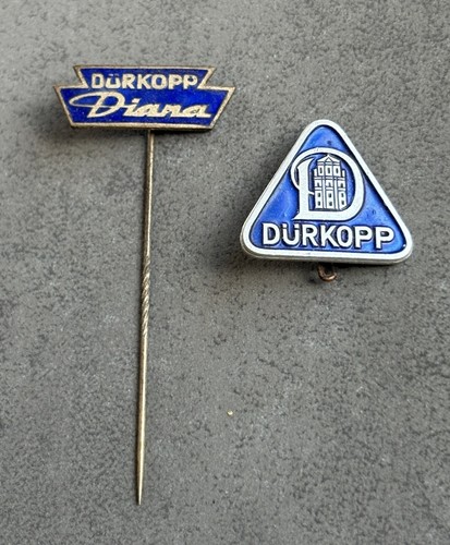 Dürkopp pin brooch - 2x,