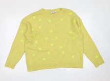 NEXT Womens Yellow Round Neck