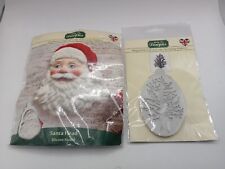 2 Katy Sue Santa Head & Tree