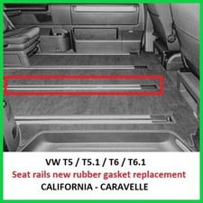 Rear seats rails - rubber, gasket