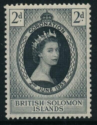 British solomon islands - solomon, 1953