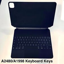 A2480/A1998/A2974 Apple 12.9 Black iPad Magic Keyboard Replacement Keys / Hinges