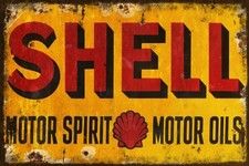 Shell Motor Oil Vintage