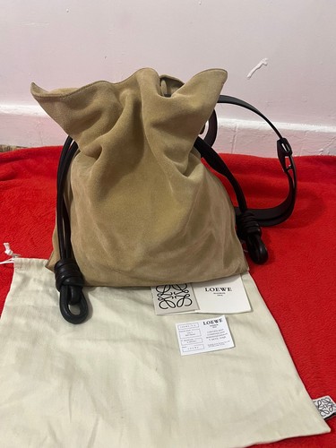 Loewe flamenco handbag - handbag, camel