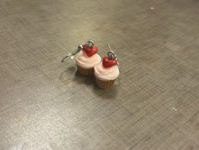 Handmade Artisan Pink Cupcake