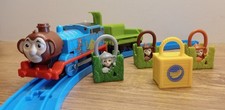 Thomas Sodor Safari Monkey Park Trackmaster Train With Tip Cart Plus Accessories