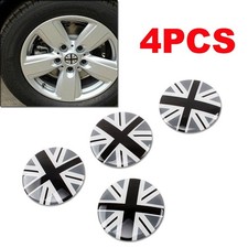 4X 52mm UK Flag Wheel Center