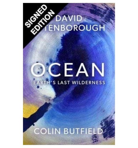Signed david attenborough book - signed,