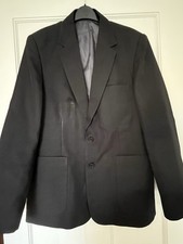 John Lewis David Luke Boys School Eco-Blazer Black 36”