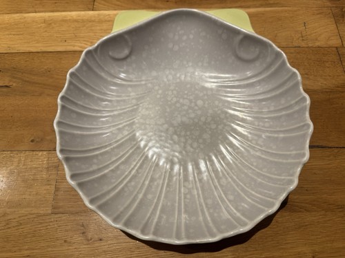 Poole pottery scallop shell - pottery,