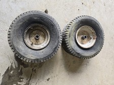 15 6.00 6 mtd ride on lawn front mower Garden wheels Tyres rims pair two 