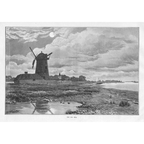 The old mill windmill a - by,