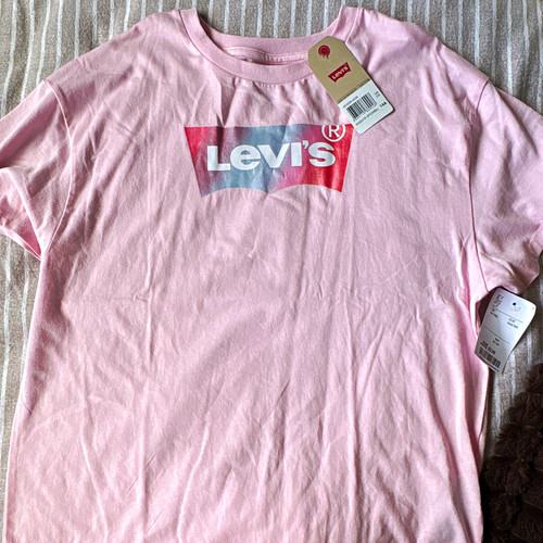 Levi pink shirt - t, size