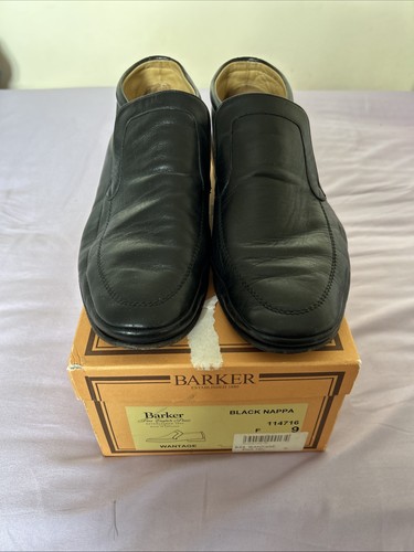 Barker men black - men’s, nappa