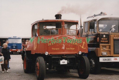 Original photo steam truck - original,