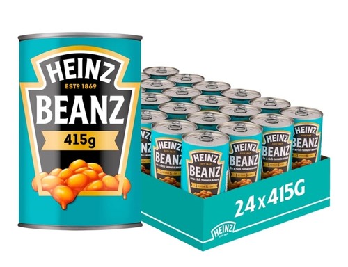 Heinz baked beans - beans, high