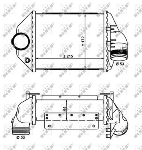 For nrf 30914 intercooler - nrf,
