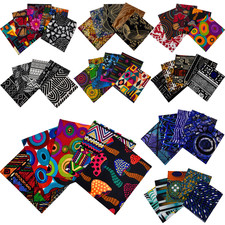 African Fabric Patchwork 5 Fat