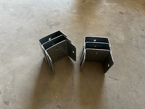 Fence panel brackets for - 6,