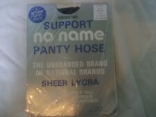 Vintage No Name support panty hose (Tights),  Size Medium, colour Black