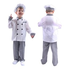 Kids Boys Chef Costume Cooking