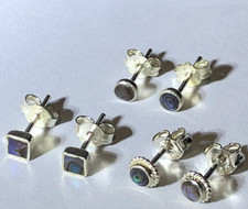 Sterling Silver ABALONE SHELL