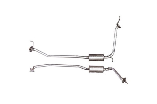 Exhaust silencer centre pipe - silencer,