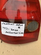 VAUXHALL CORSA B PASSENGER SIDE REAR LIGHT / BACK LENS 3 door LEFT HAND 93-00