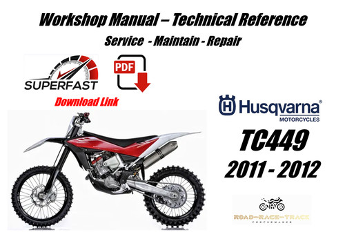 Husqvarna tc449 449 service - tc449,
