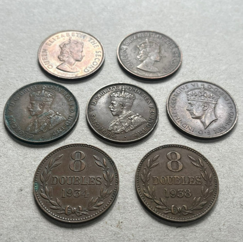 Doubles shillings 1931 1966 - doubles,