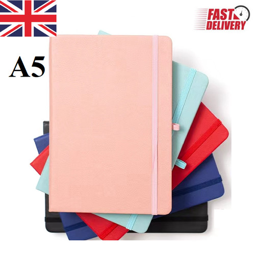 Hardback notebook lined - uk, a5