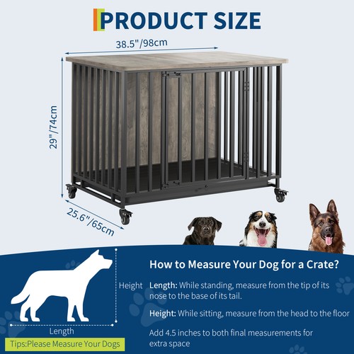 Inch dog crate furniture - 38,