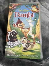 Bambi VHS Disney Classic