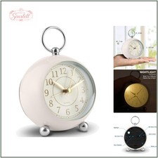 Vintage Analog Desk Clock with