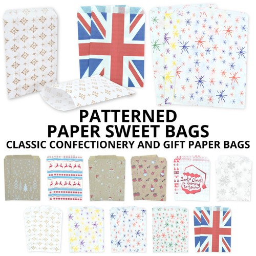 Paper sweet bags - bags, patterned