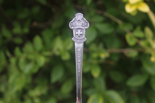 Vintage spoon rolex lucerne - spoon,