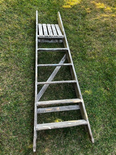 Vintage wooden folding - vintage,