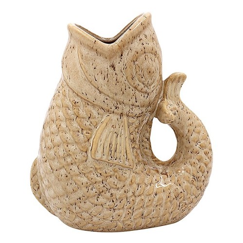 Ceramic fish jug vase glug - fish, jug/vase
