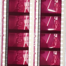 Original Star Wars 1977 Film Cell 35mm-A New Hope - Darth Vader & Ben Kenobi #8