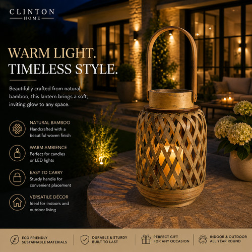 Clinton home woven bamboo - clinton,