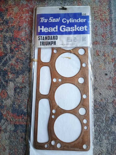 Copper cylinder head gasket - head,