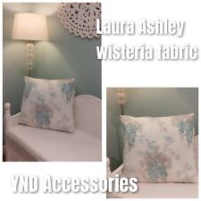 HANDMADE cushion cover Use Laura Ashley Wisteria Duck Egg Blue Fabric