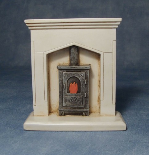 Dolls house miniature white - dolls,