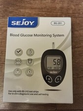 SEJOY Blood Glucose Monitor Diabetes Test Kit Blood Sugar Tester 50x Test Strips